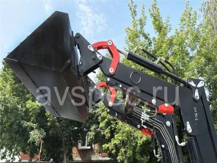 Трактор LOVOL TE 244 без кабины c погрузчиком